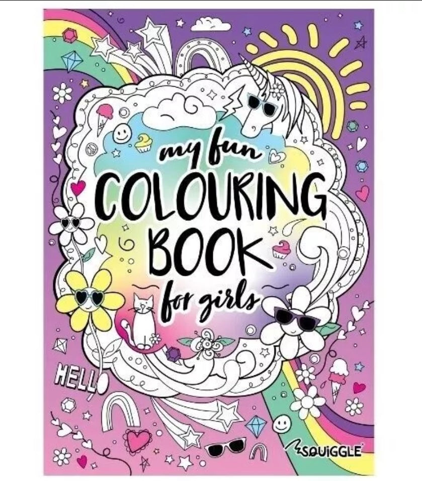 Activity Colouring Book For Boys A4