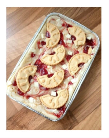 Jammie Dodger Blondies